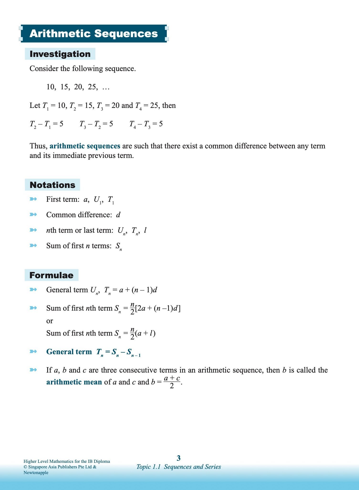 Higher Level Mathematics for the IB Diploma
