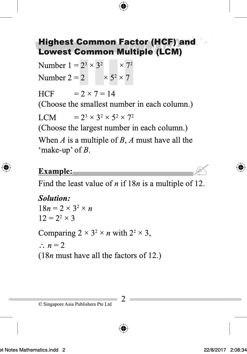 Pocket Notes Mathematics