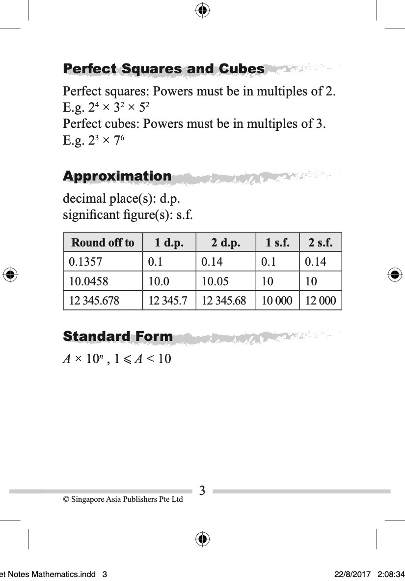 Pocket Notes Mathematics