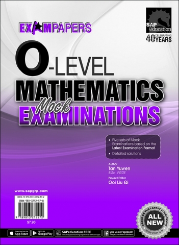 O-LEVEL MATHEMATICS Mock EXAMINATIONS