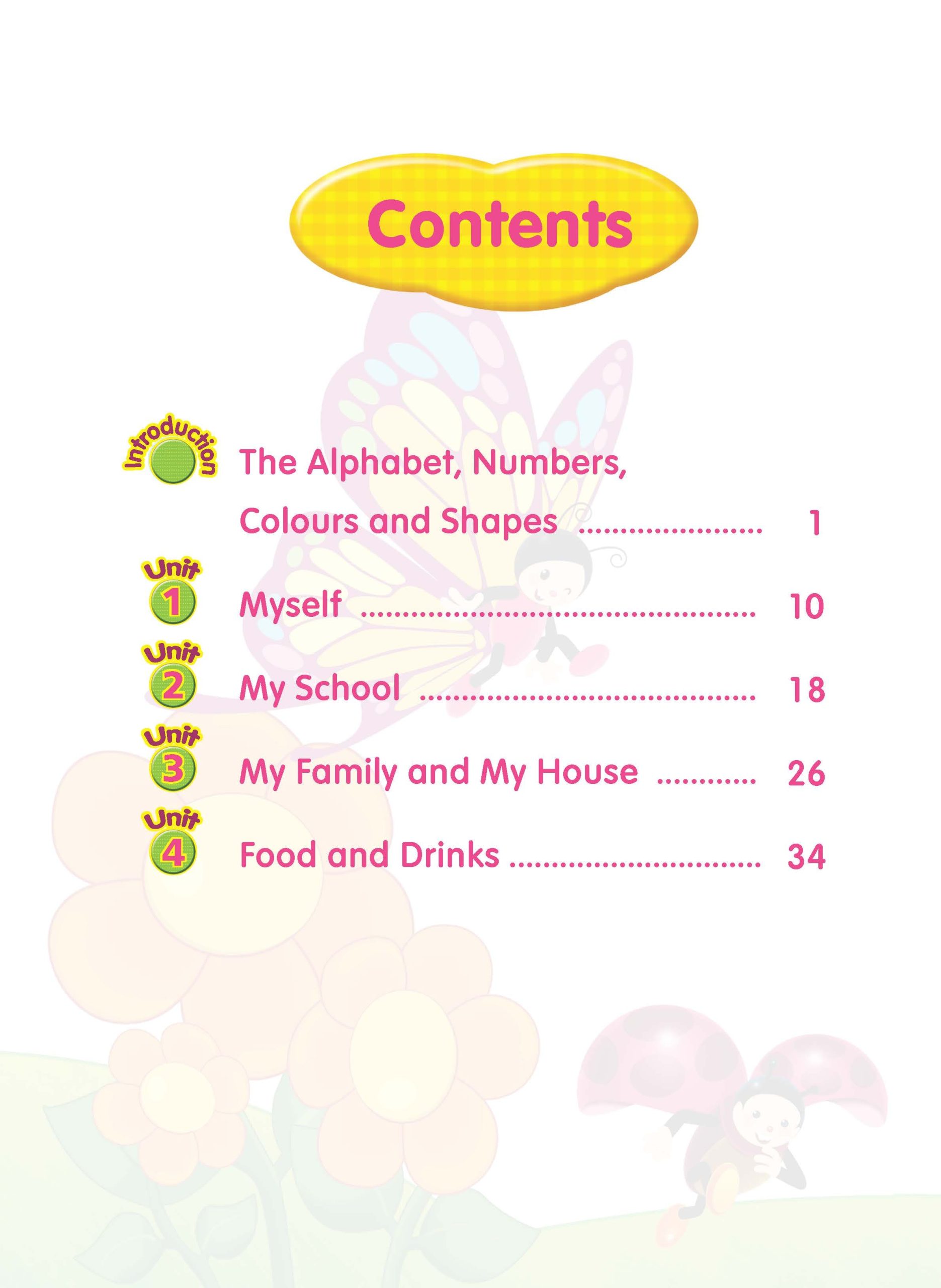 Rainbow English Lesson Book Kindergarten 1A