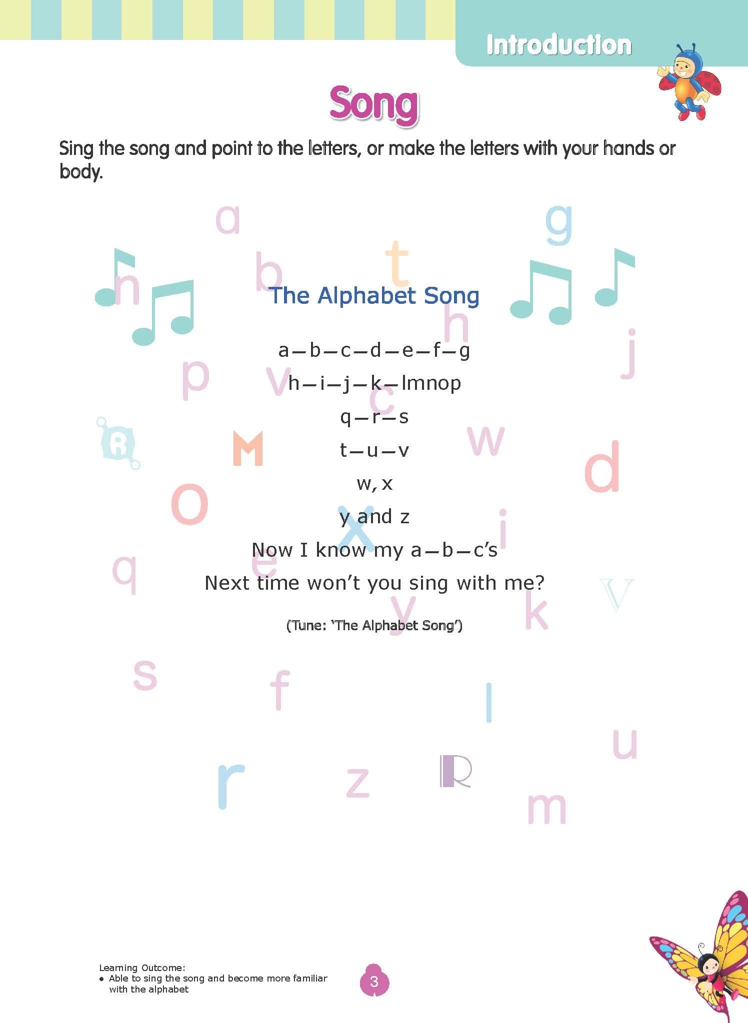 Rainbow English Lesson Book Kindergarten 1A