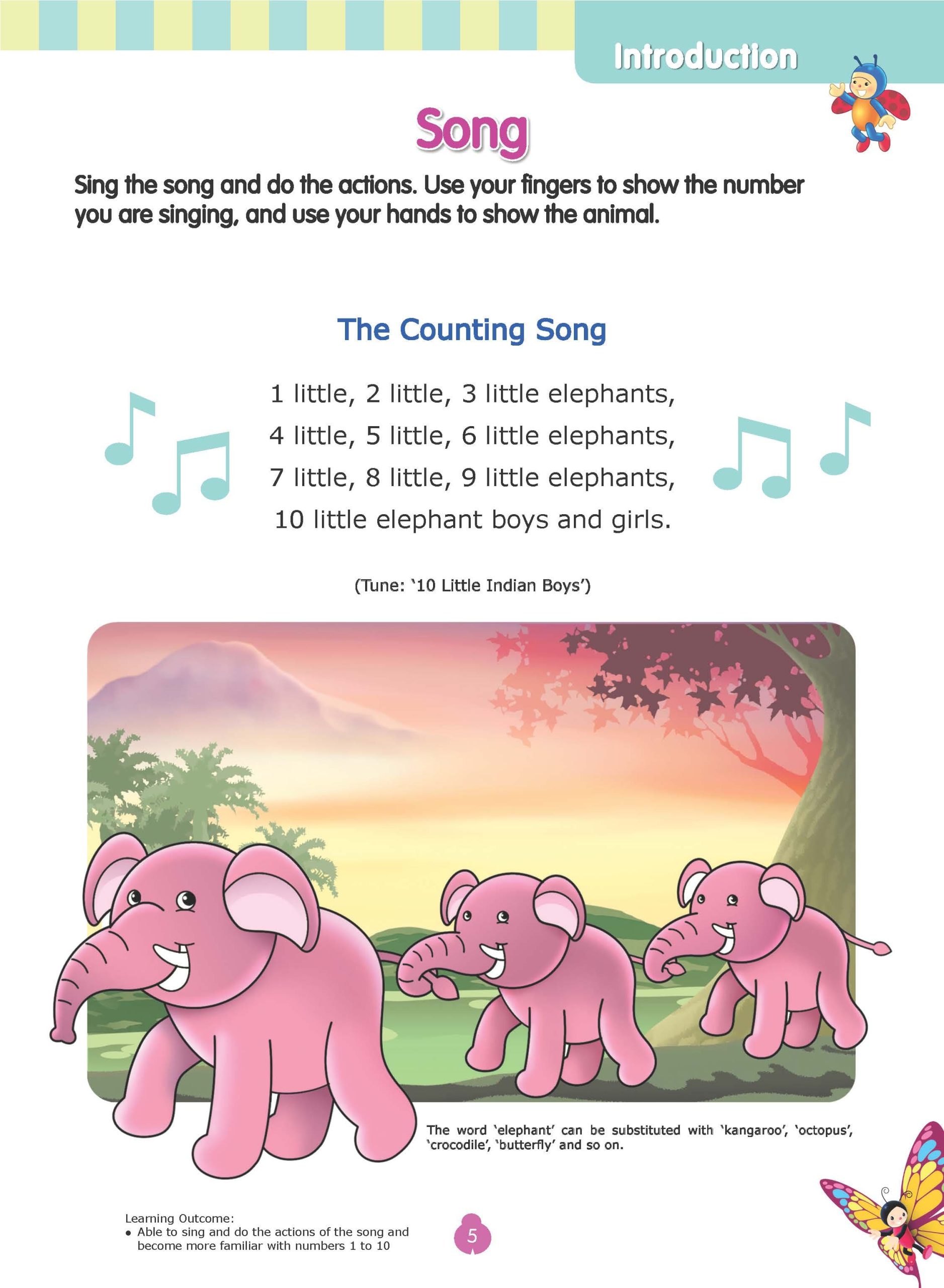 Rainbow English Lesson Book Kindergarten 1A