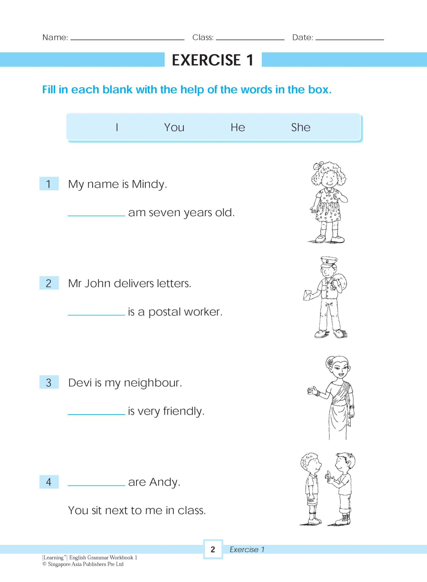 LEARNING+ ENGLISH GRAMMAR Workbook 1