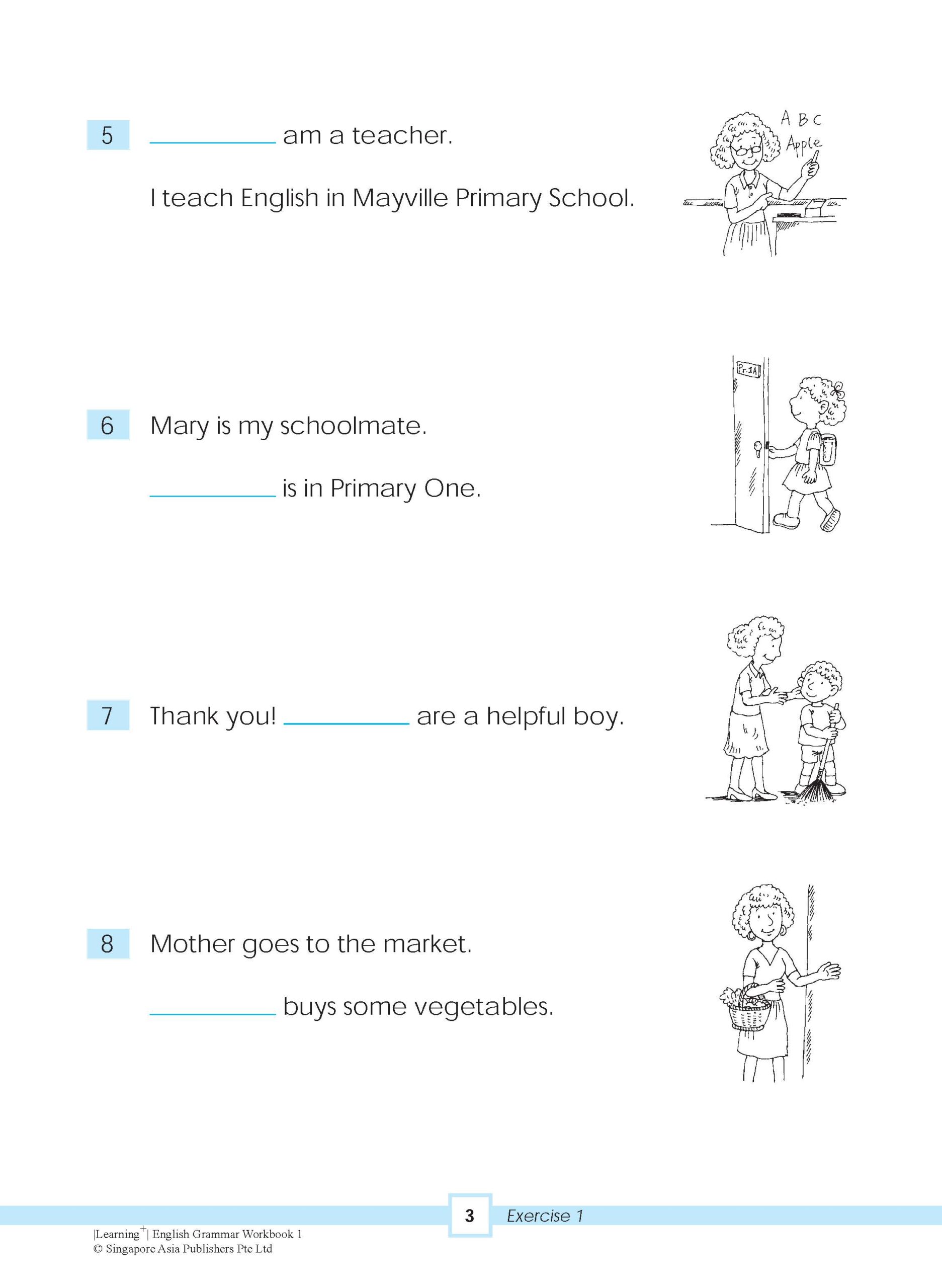 LEARNING+ ENGLISH GRAMMAR Workbook 1