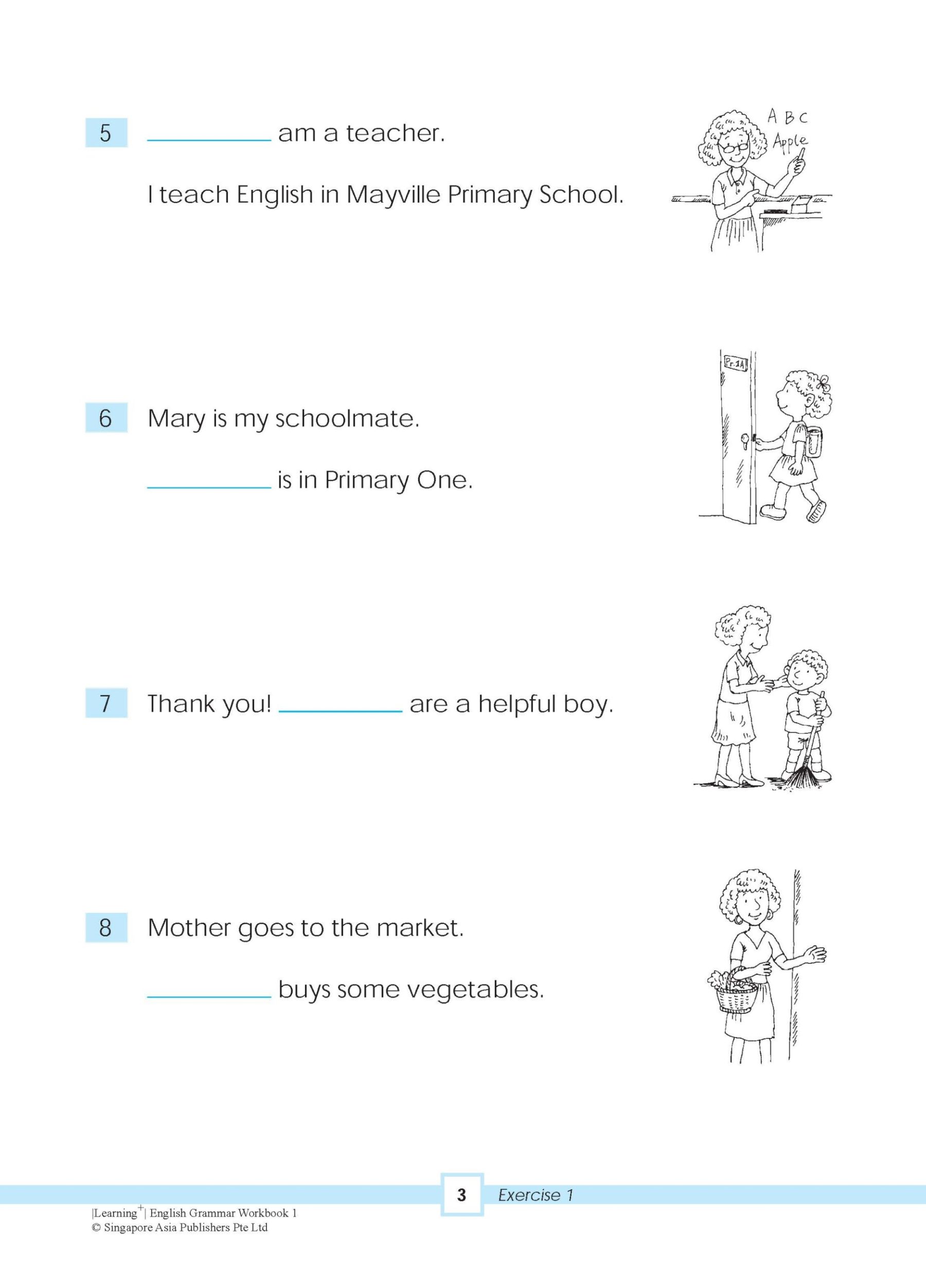 LEARNING+ ENGLISH GRAMMAR Workbook 1