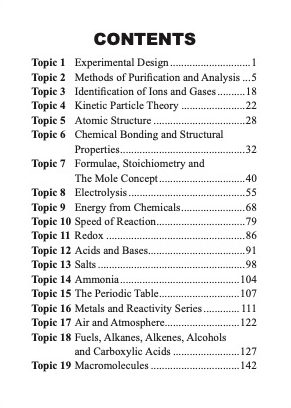 Pocket Notes Chemistry