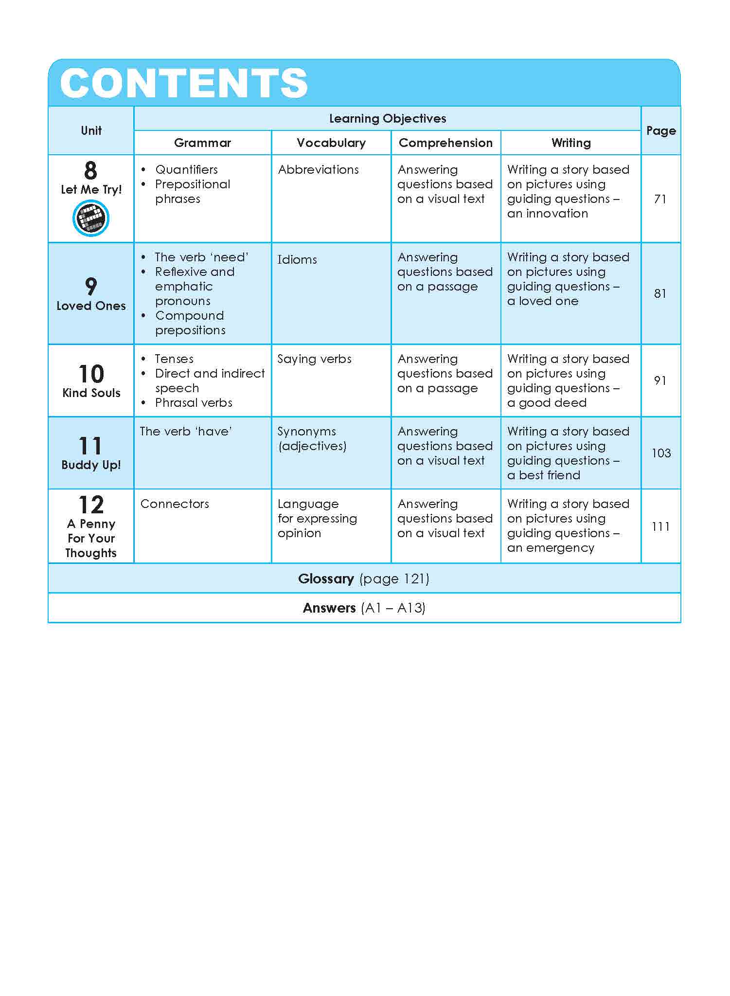 LEARNING ENGLISH Workbook 6