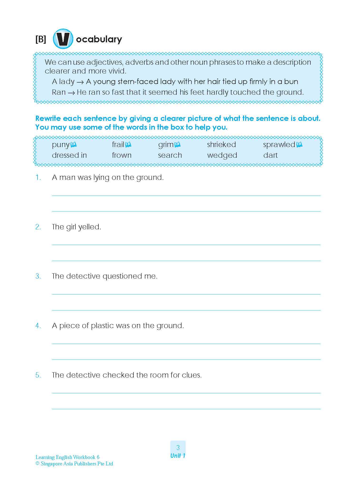 LEARNING ENGLISH Workbook 6
