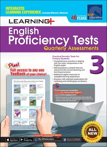 LEARNING+ English Proficiency Tests Quarterly Assessments 3