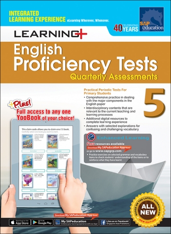 LEARNING+ English Proficiency Tests Quarterly Assessments 5