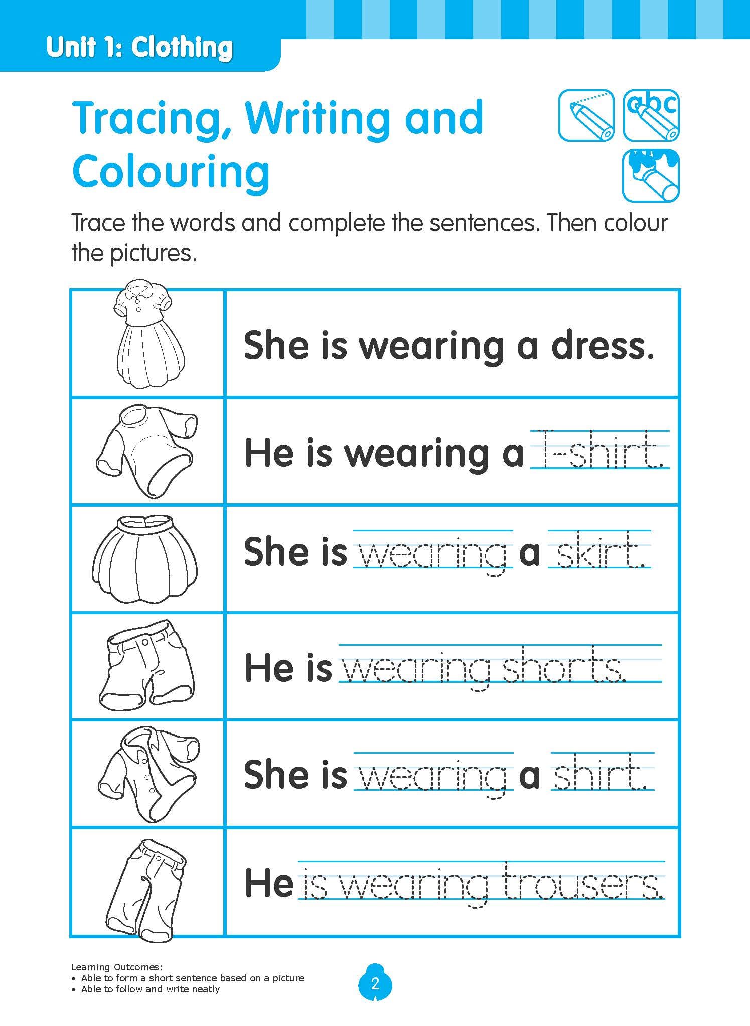 Rainbow English Activity Book Kindergarten 1B