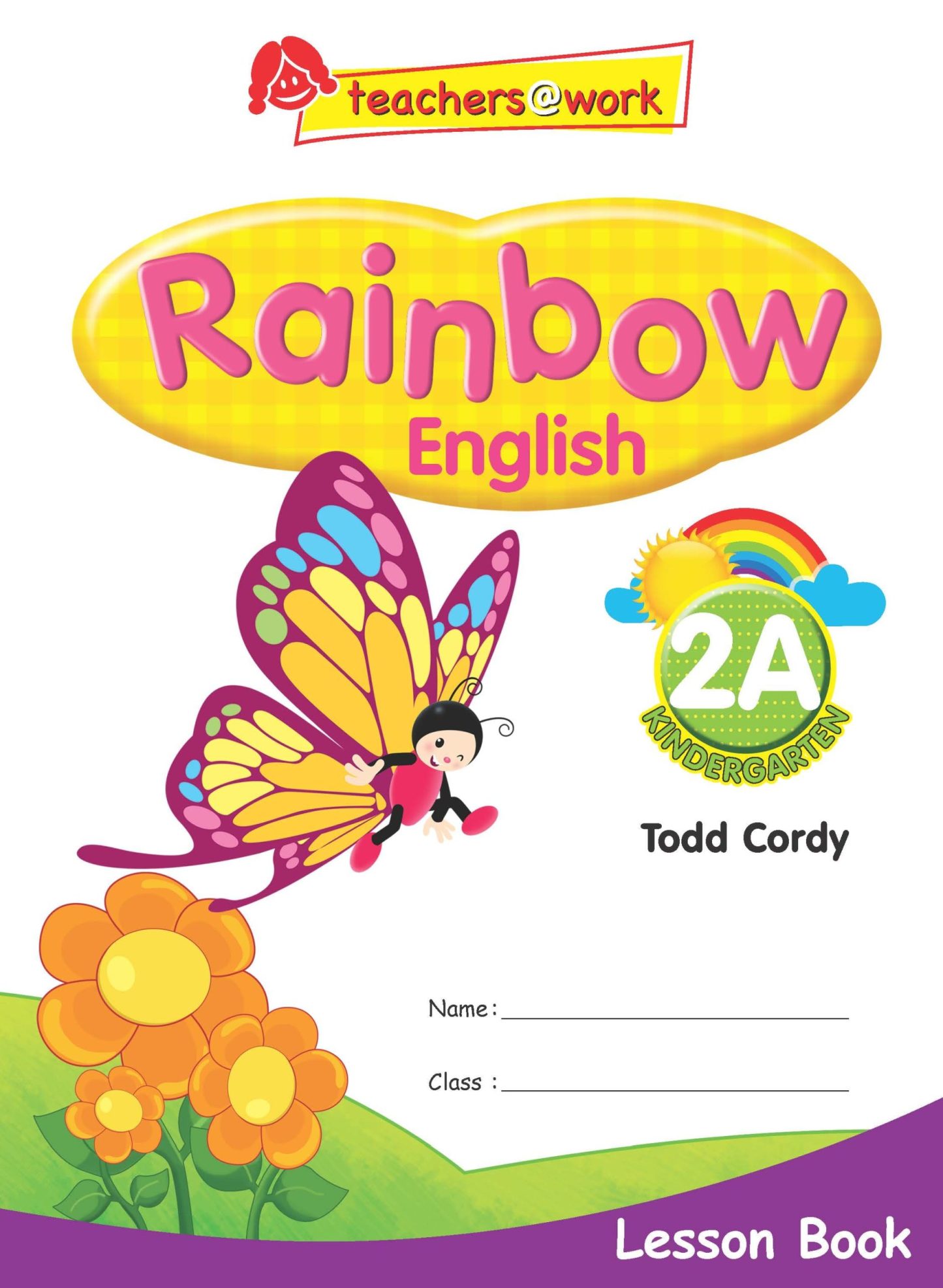 Rainbow English Lesson Book Kindergarten 2A