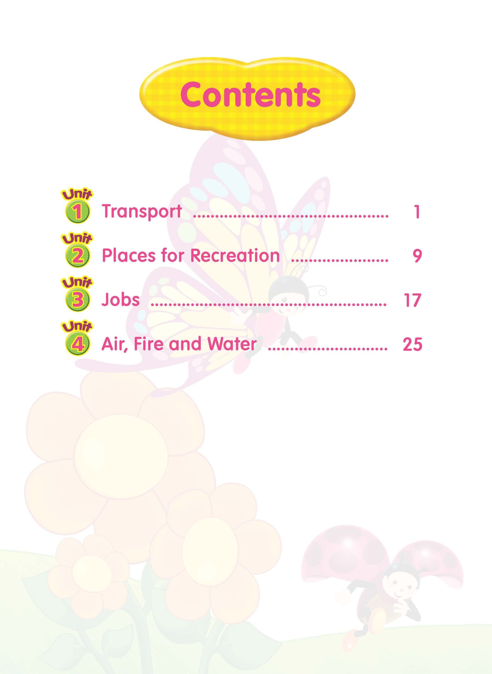 Rainbow English Lesson Book Kindergarten 2A