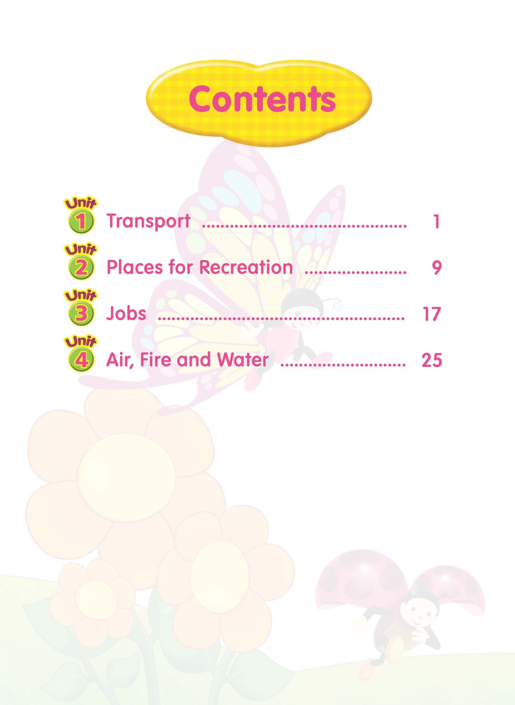 Rainbow English Lesson Book Kindergarten 2A