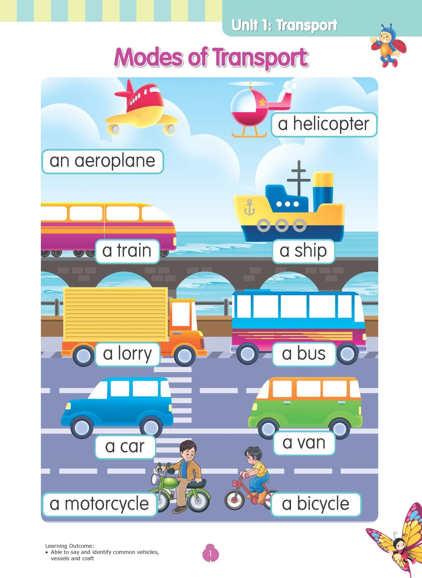 Rainbow English Lesson Book Kindergarten 2A