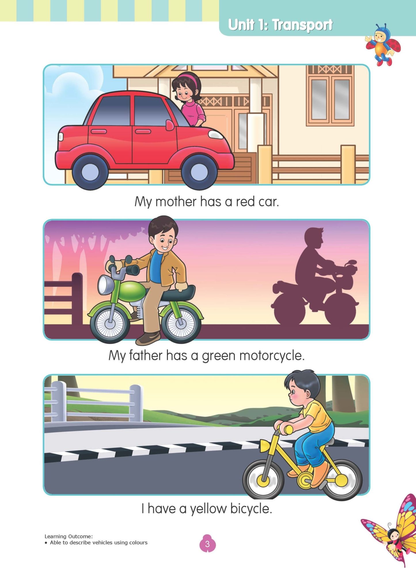 Rainbow English Lesson Book Kindergarten 2A