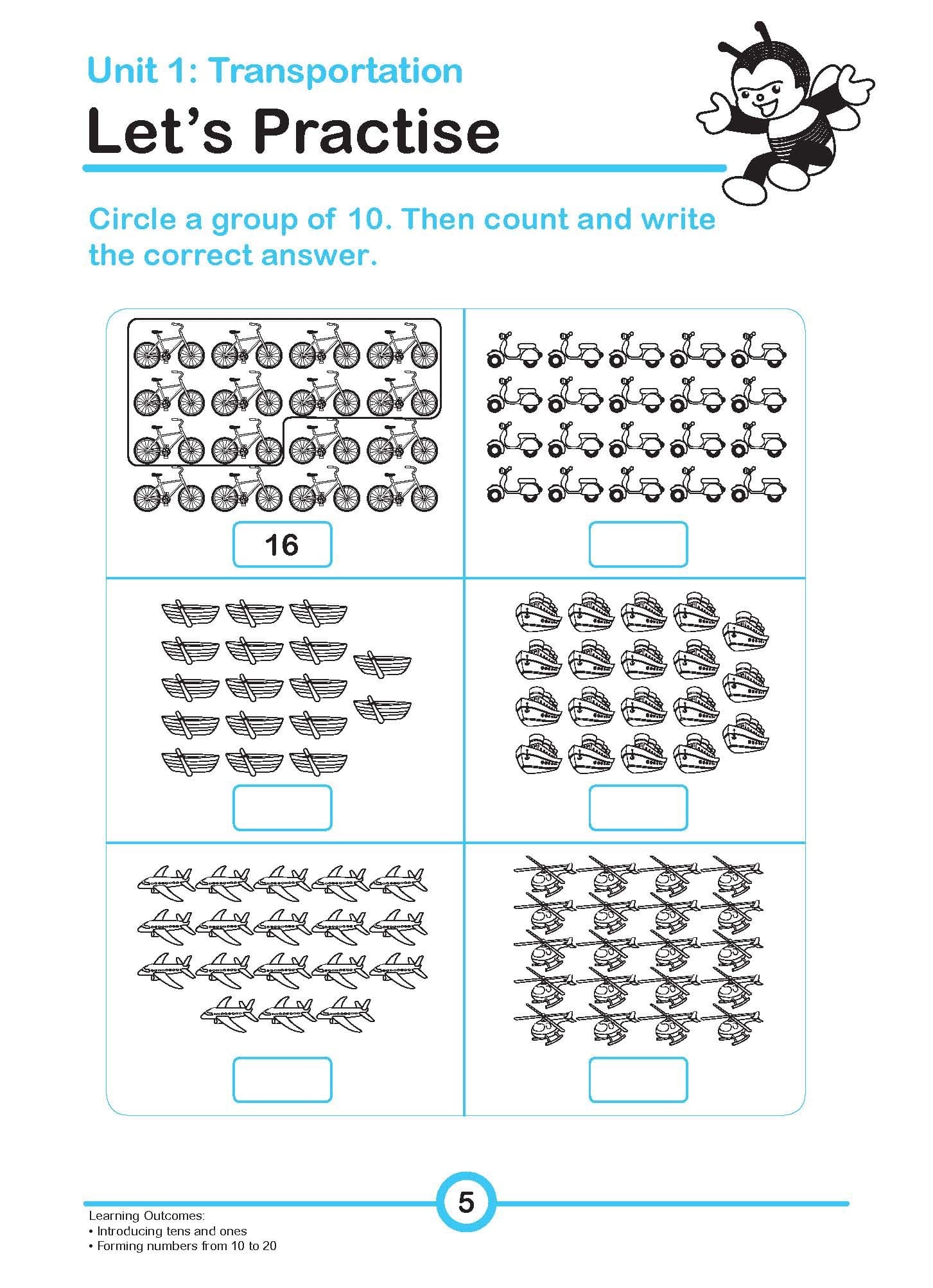 Rainbow Maths Activity Book Kindergarten 2A