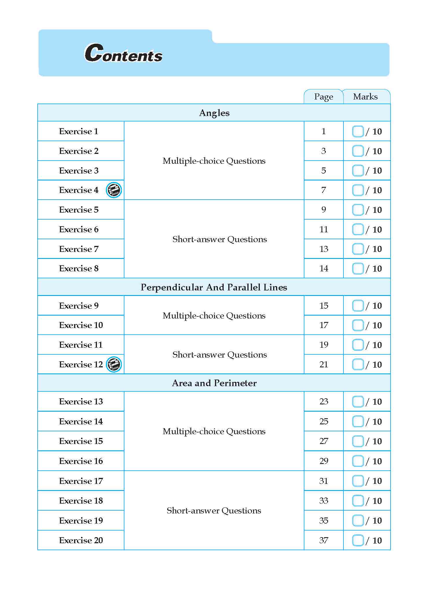 Conquer Mathematics Geometry . Area and Perimeter . Money . Graphs Workbook 4