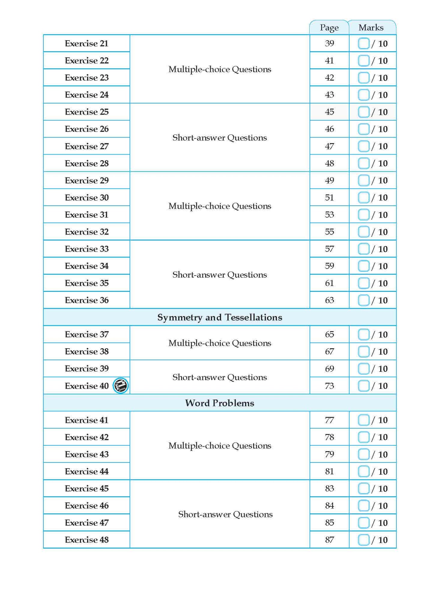 Conquer Mathematics Geometry . Area and Perimeter . Money . Graphs Workbook 4