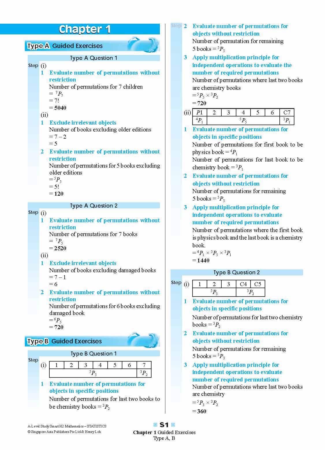 A-Level STUDY SMART H2 Mathematics Statistics