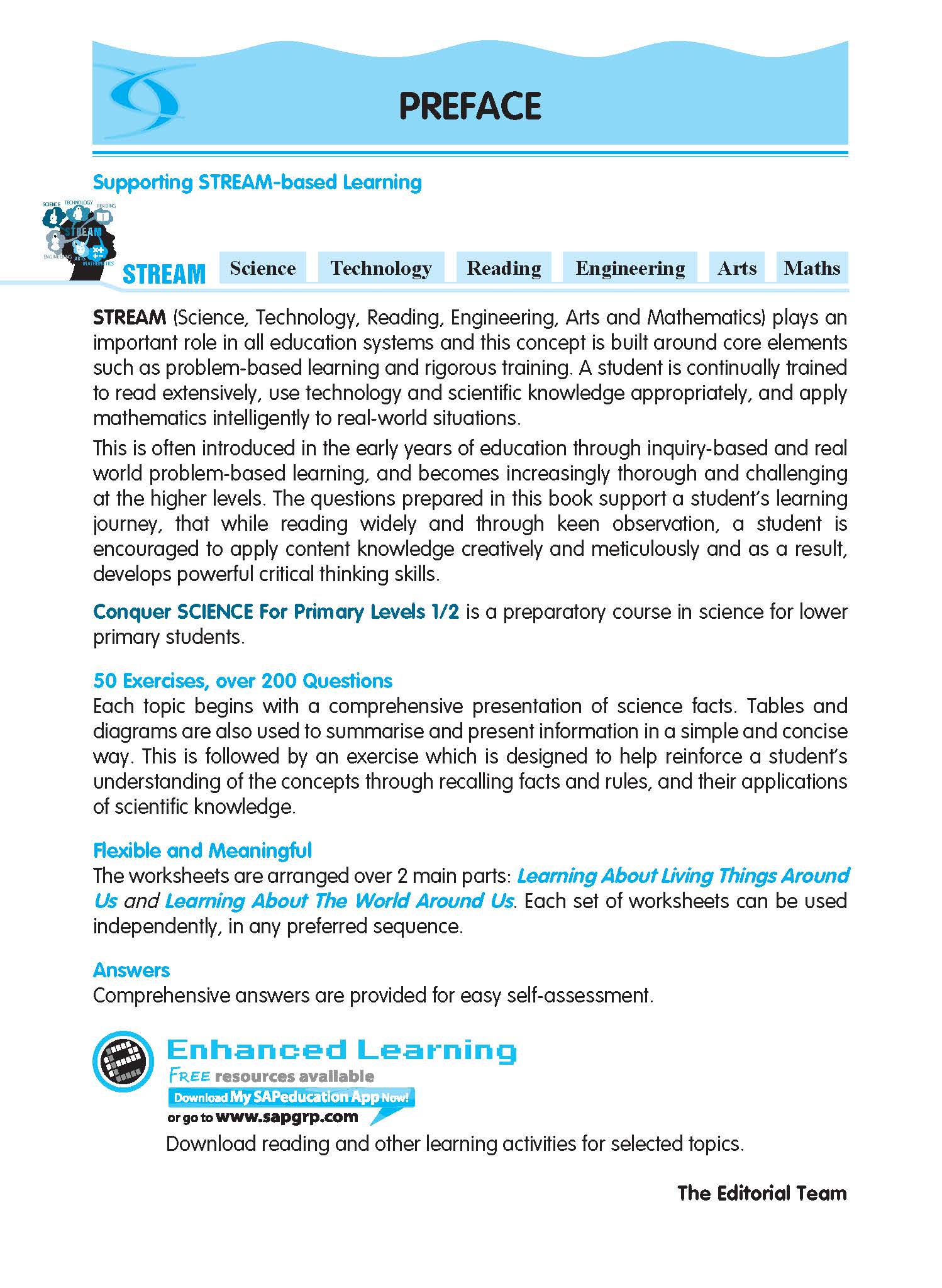 Conquer SCIENCE For Primary Levels 1/2