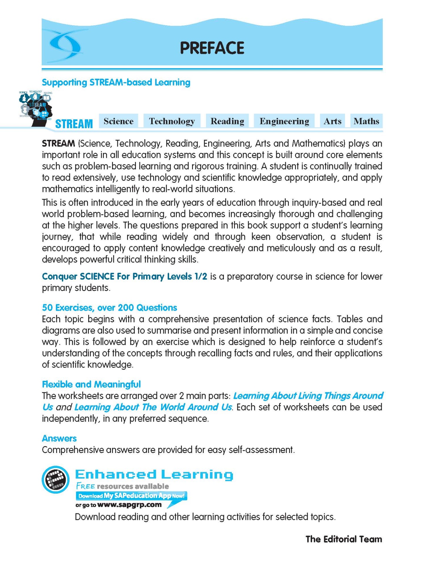 Conquer SCIENCE For Primary Levels 1/2