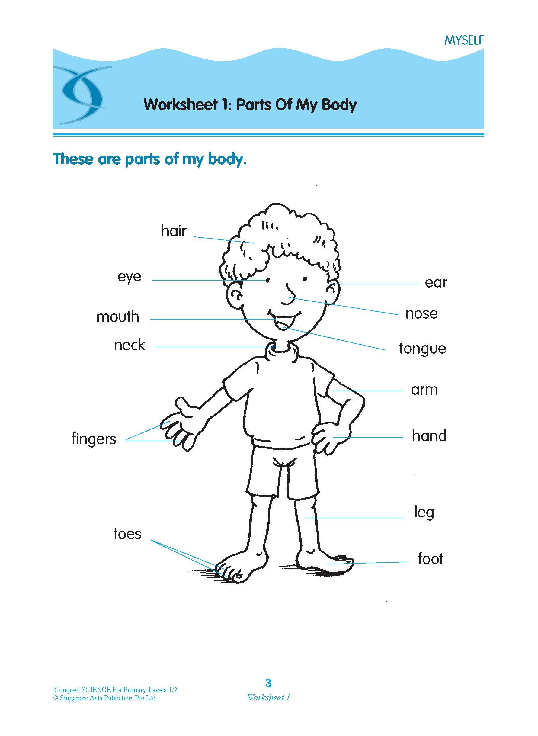 Conquer SCIENCE For Primary Levels 1/2