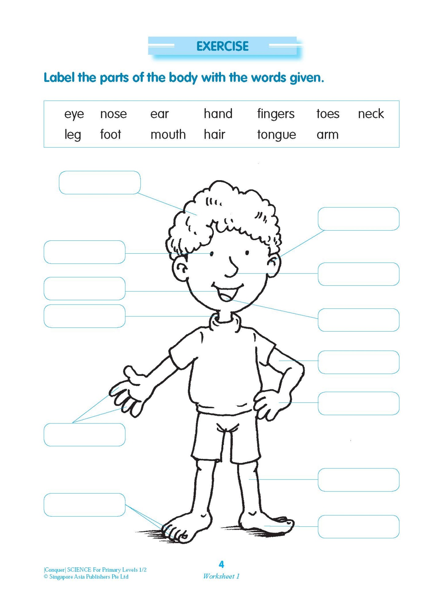 Conquer SCIENCE For Primary Levels 1/2