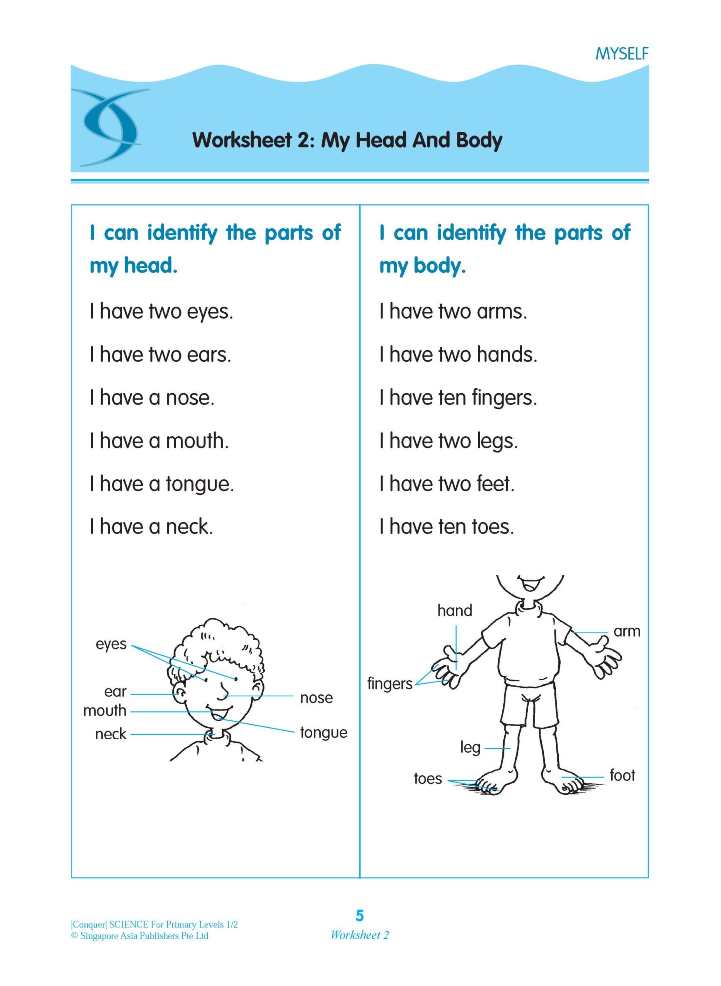 Conquer SCIENCE For Primary Levels 1/2