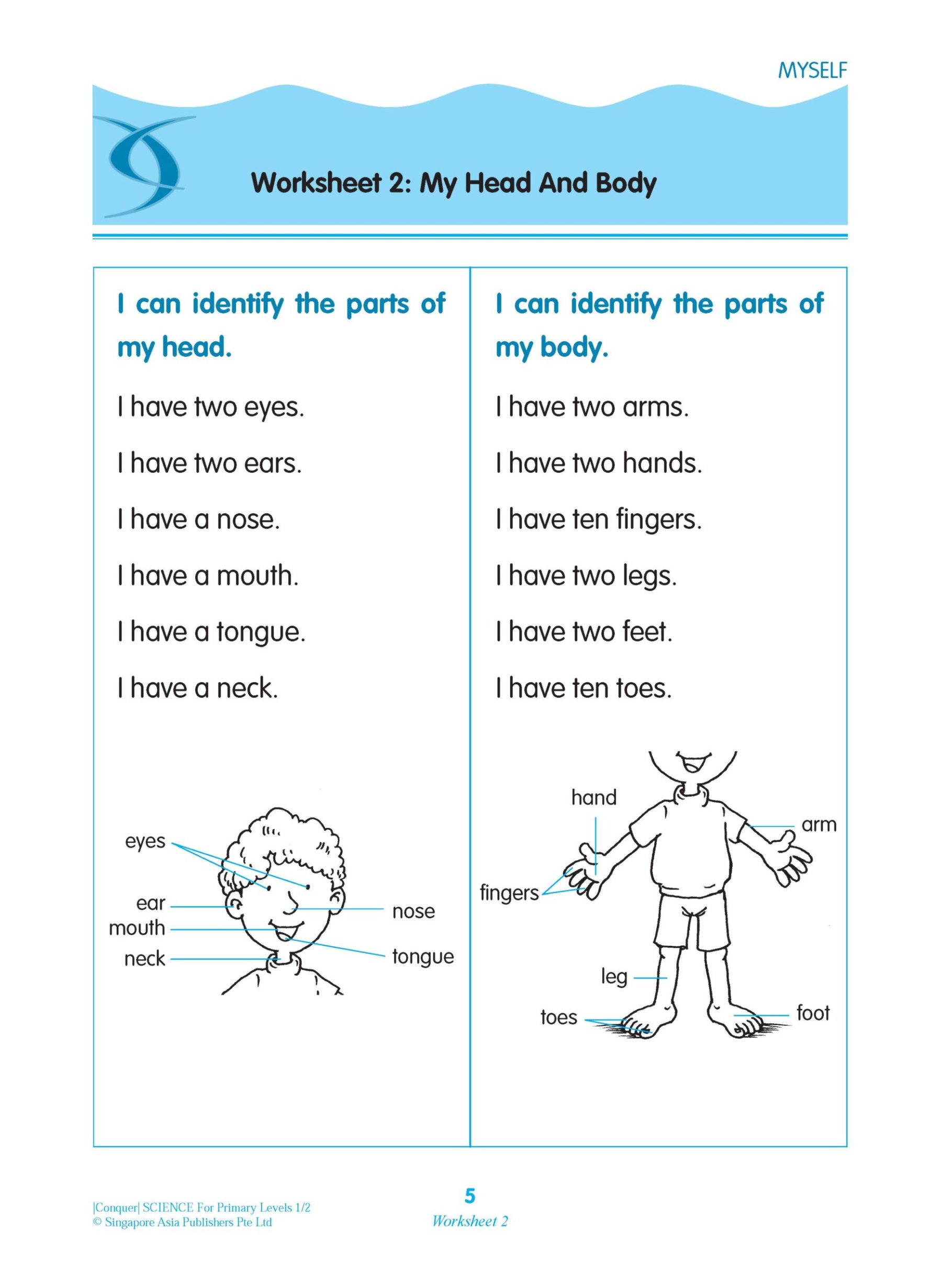Conquer SCIENCE For Primary Levels 1/2