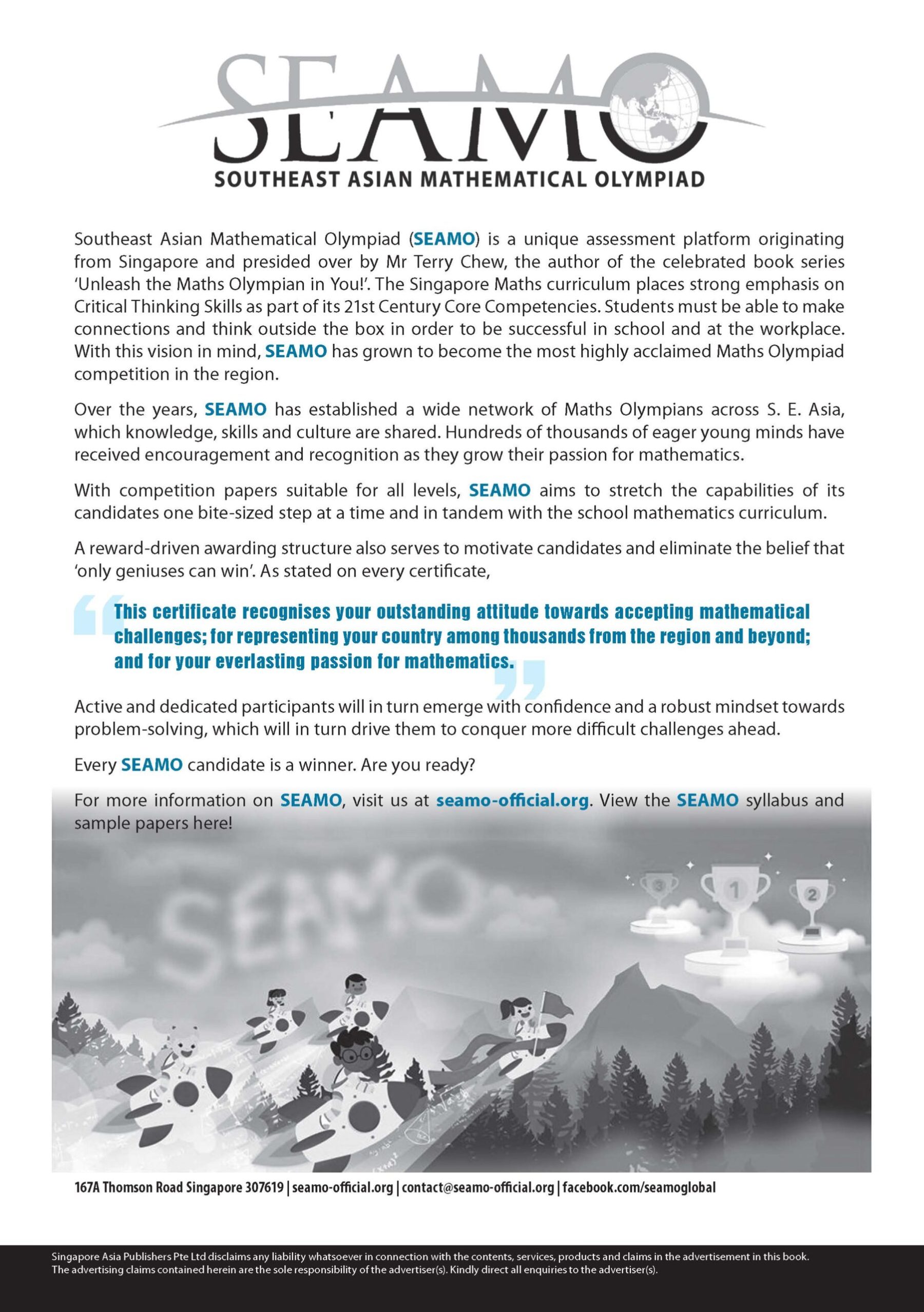 MATHEMATICAL OLYMPIAD TRAINING BOOK LEVEL 1 (7-8 years)