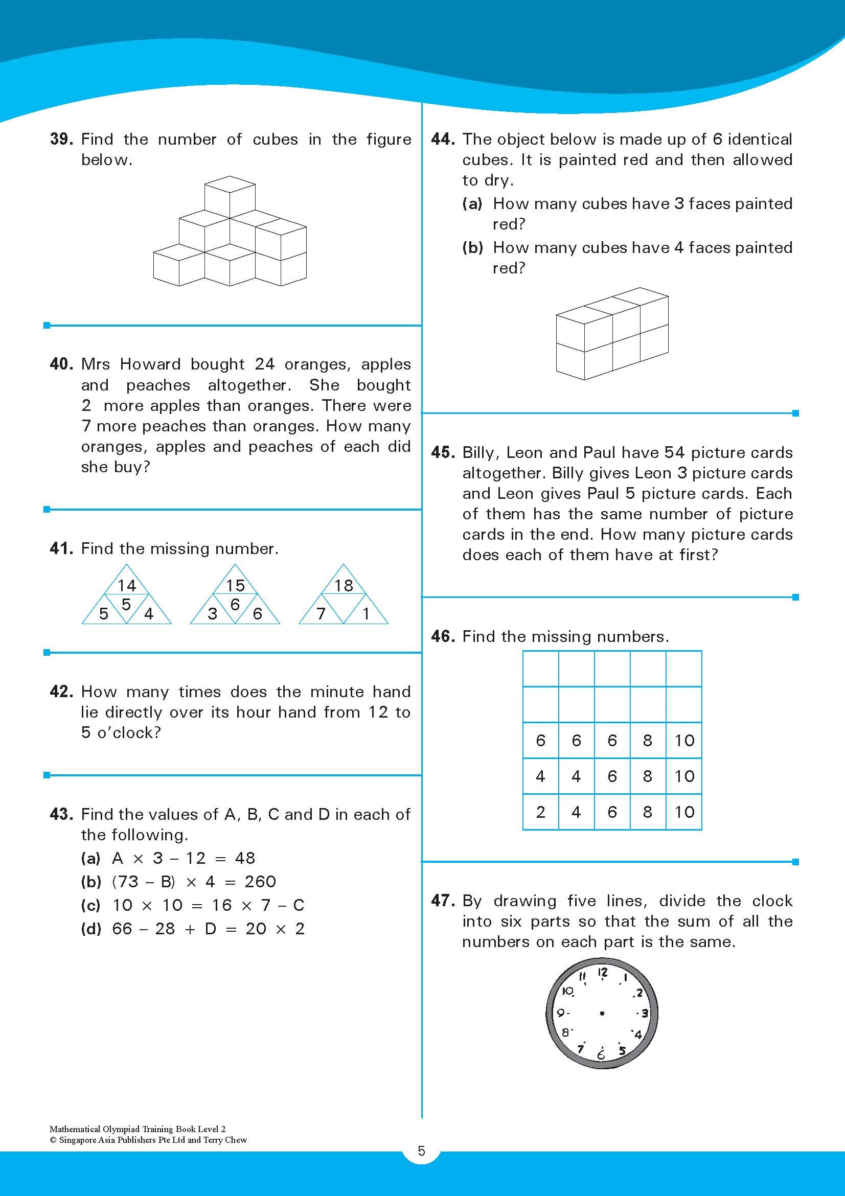 MATHEMATICAL OLYMPIAD TRAINING BOOK LEVEL 2 (8-9 years)