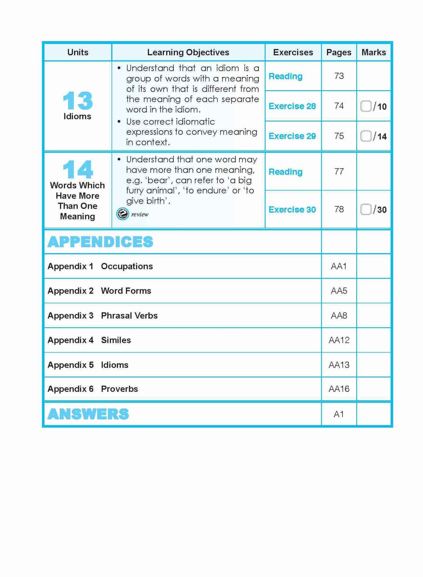 ENGLISH VOCABULARY LESSONS Workbook 4