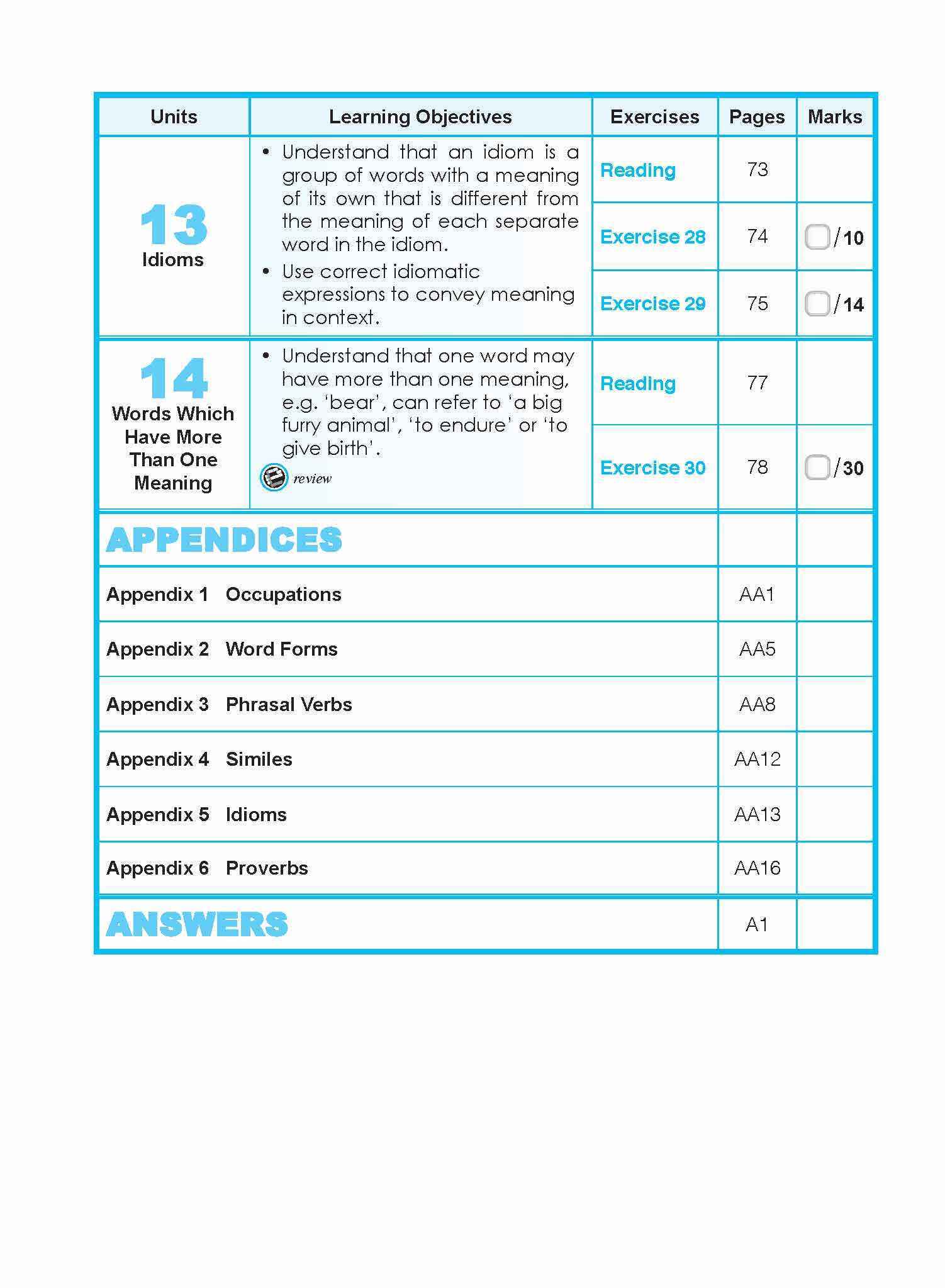 ENGLISH VOCABULARY LESSONS Workbook 4