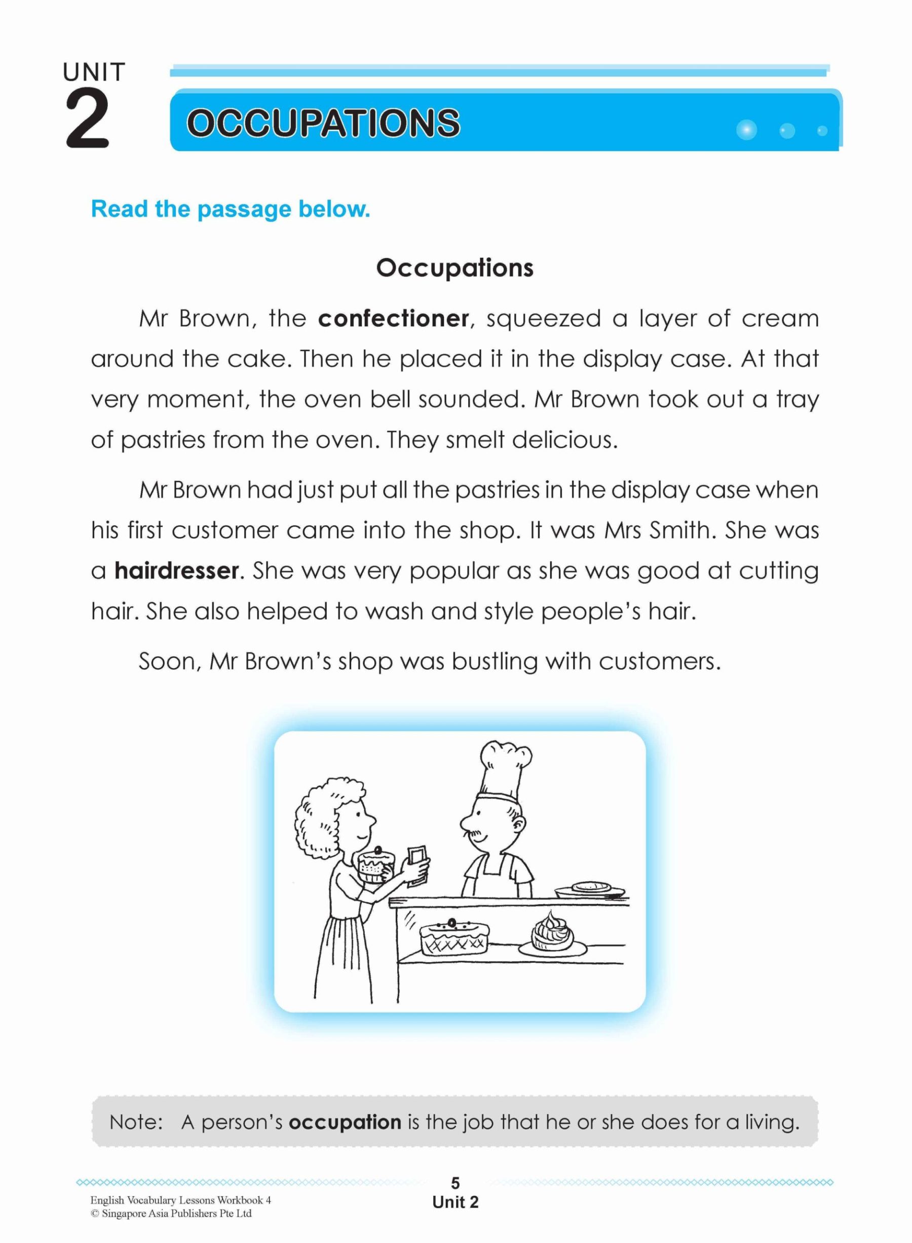ENGLISH VOCABULARY LESSONS Workbook 4