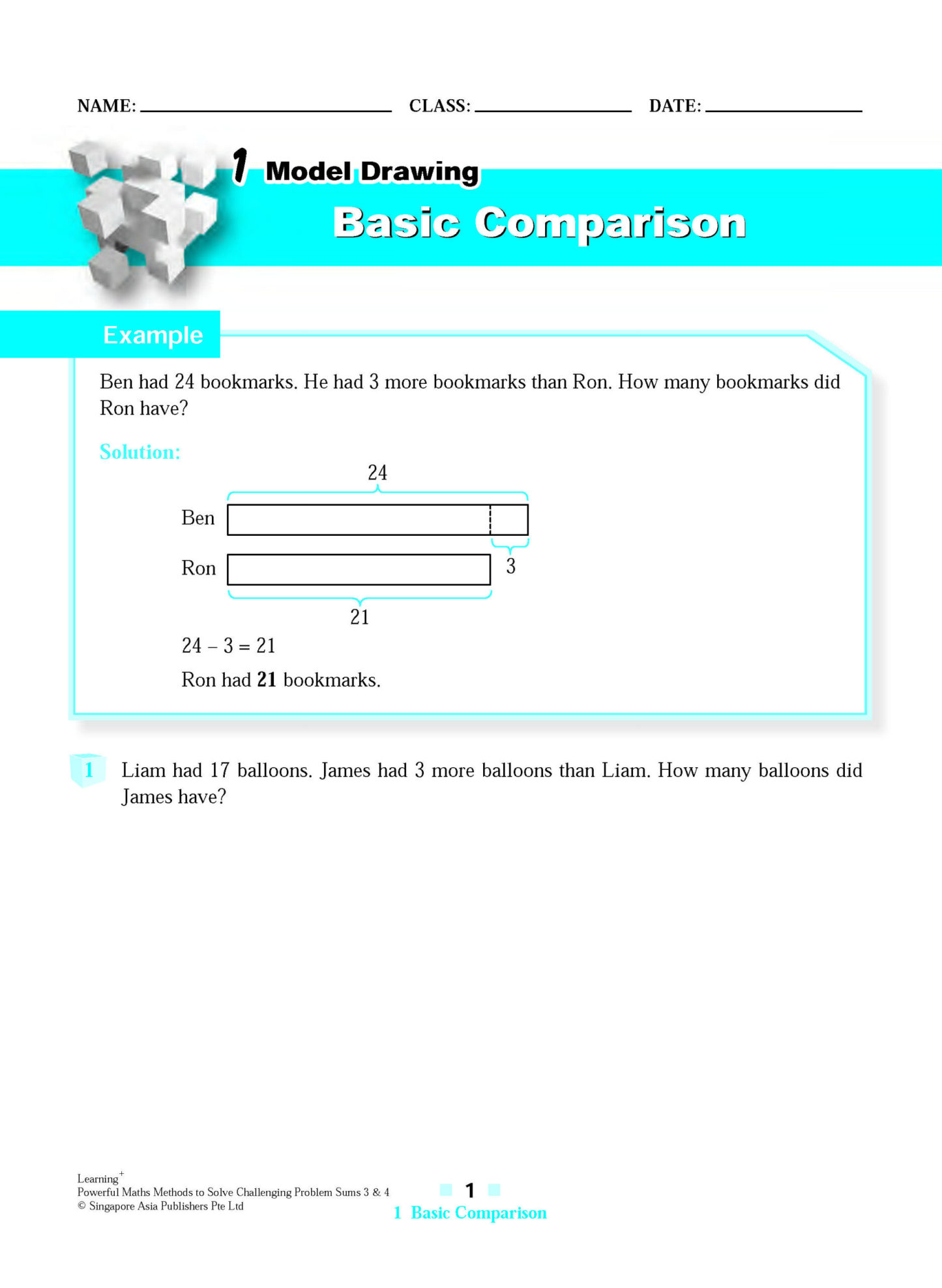 LEARNING+ Powerful Maths Methods to Solve Challenging Problem Sums Primary 3&4