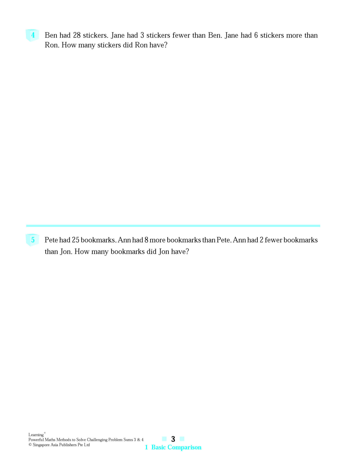 LEARNING+ Powerful Maths Methods to Solve Challenging Problem Sums Primary 3&4