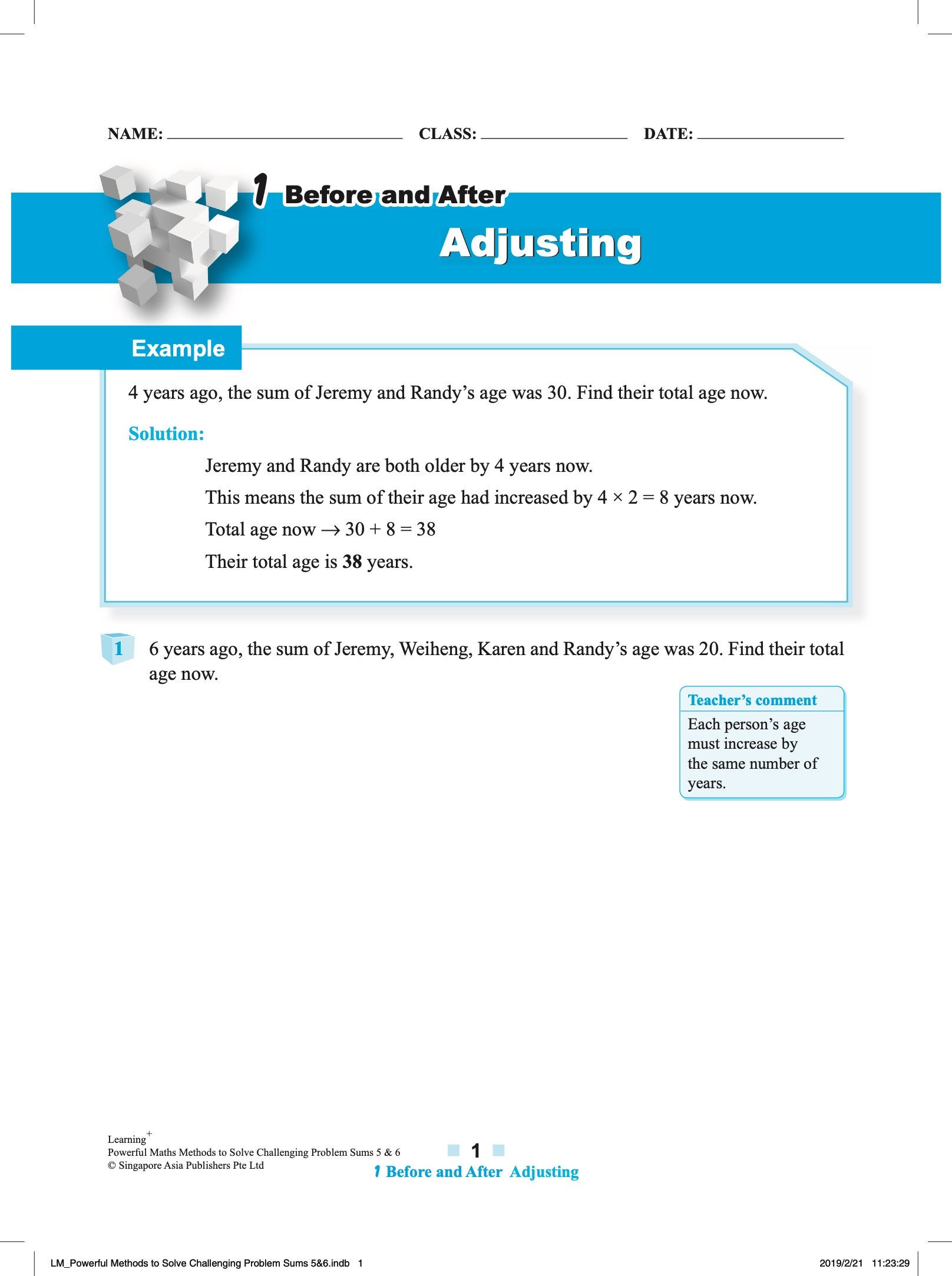 LEARNING+ Powerful Maths Methods to Solve Challenging Problem Sums Primary 5&6