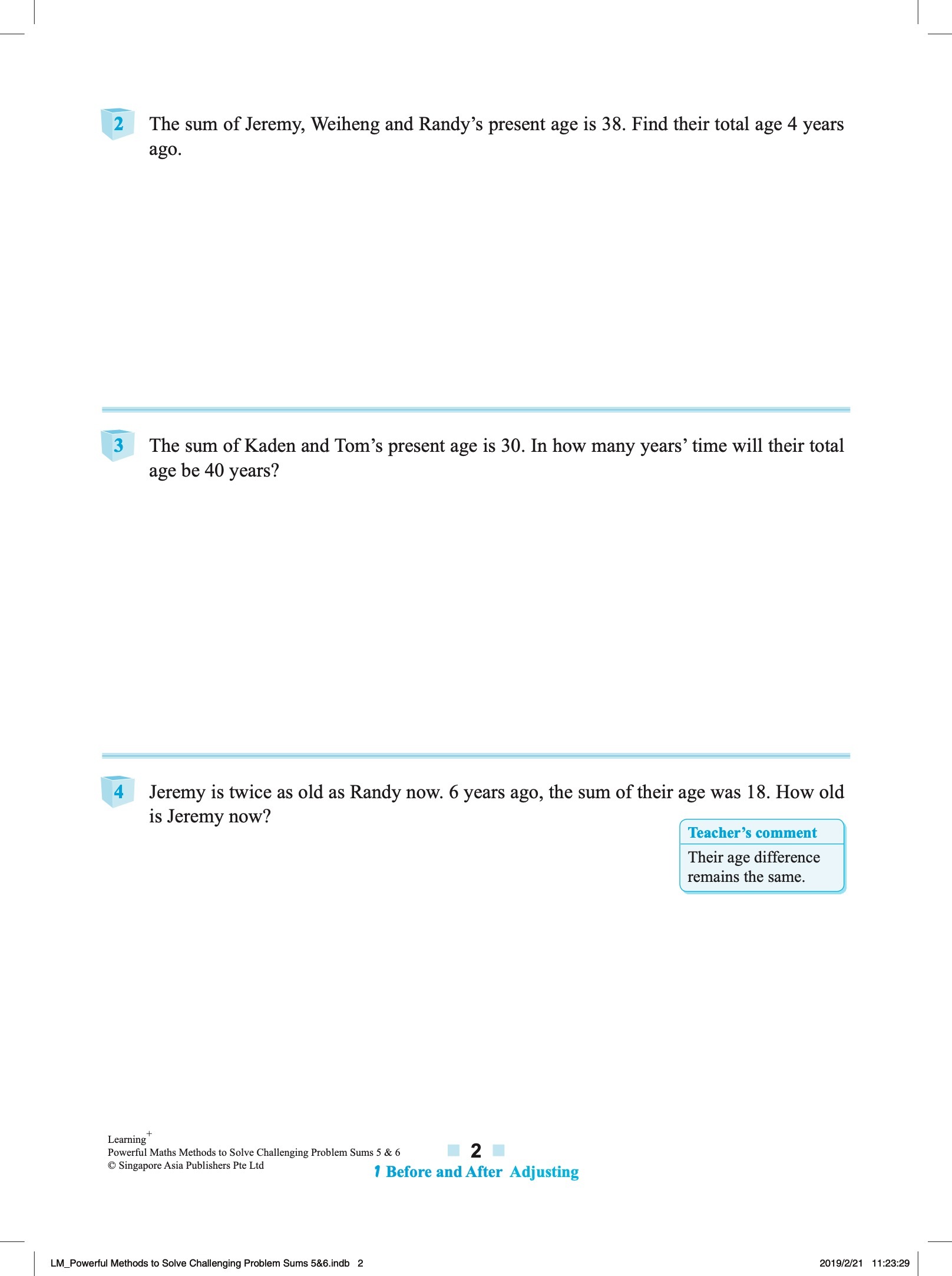 LEARNING+ Powerful Maths Methods to Solve Challenging Problem Sums Primary 5&6