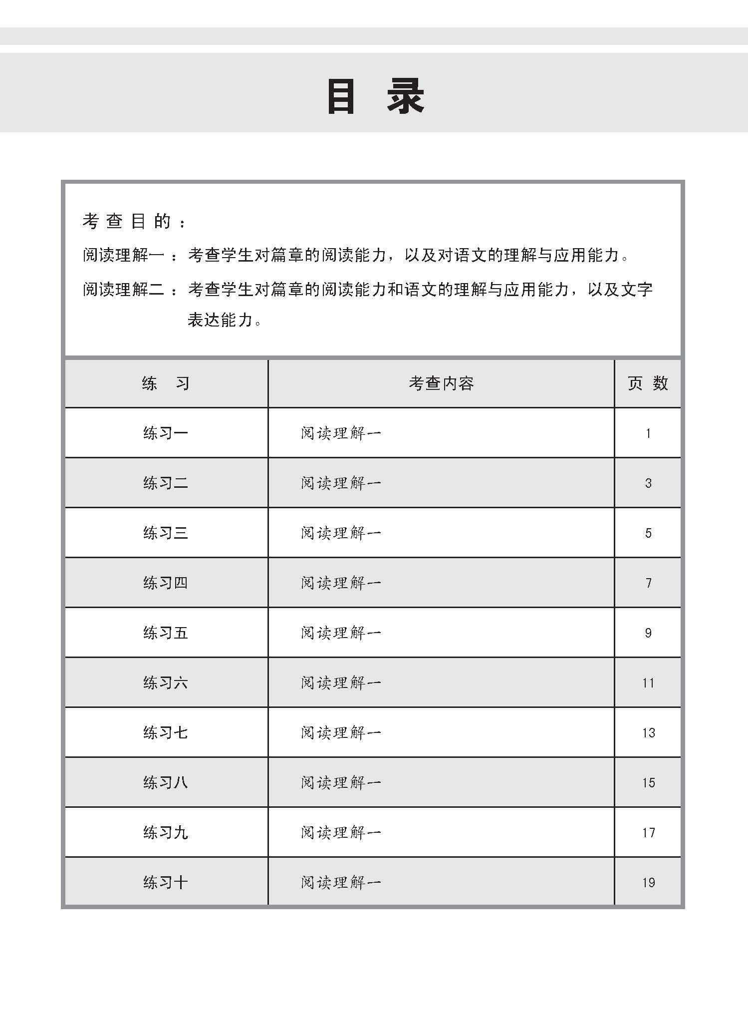 中一高级华文阅读理解 (Higher Chinese Reading Comprehension For Secondary One)