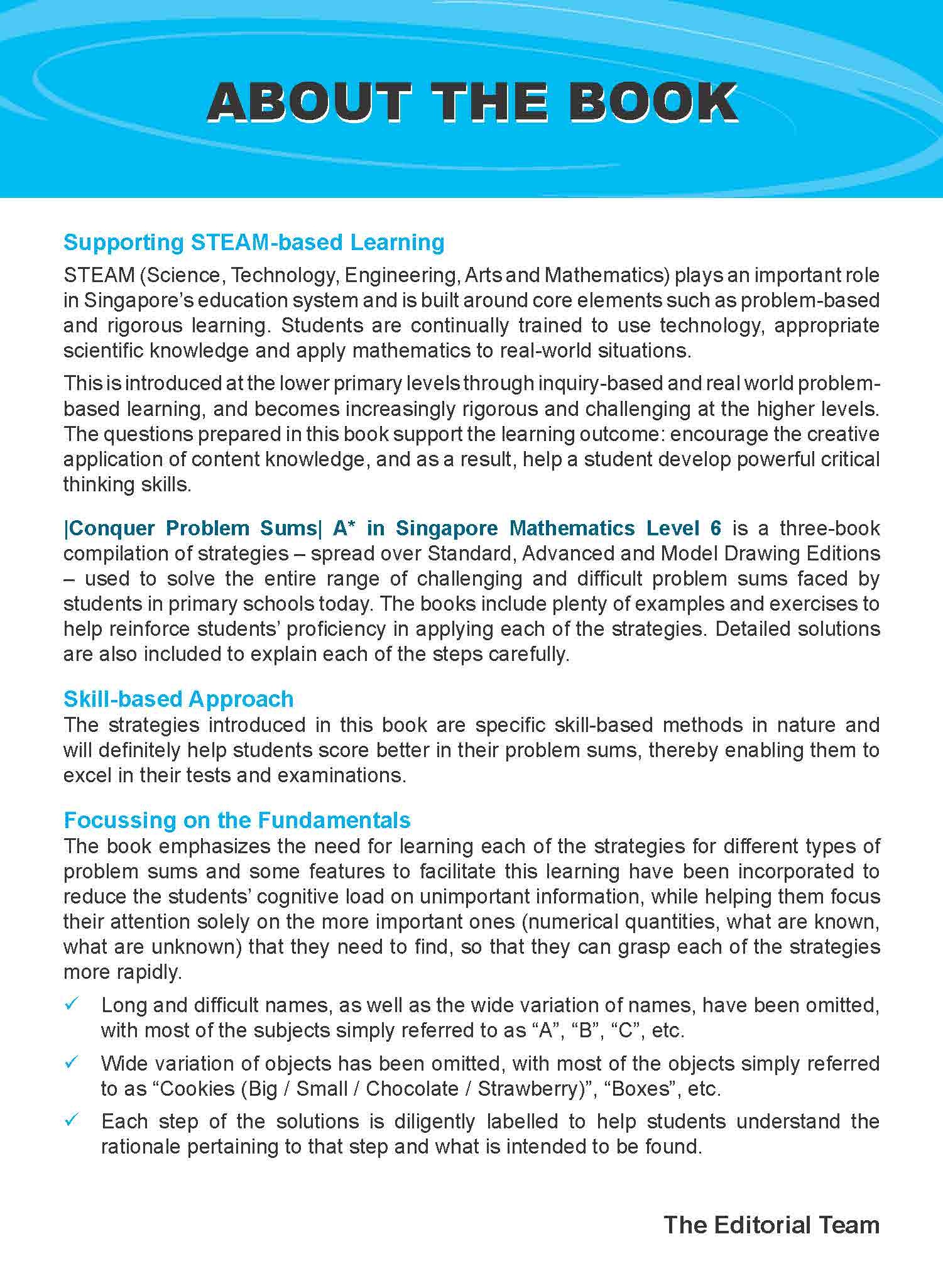Conquer PROBLEM SUMS (Model Drawing Edition Edition) Level 6