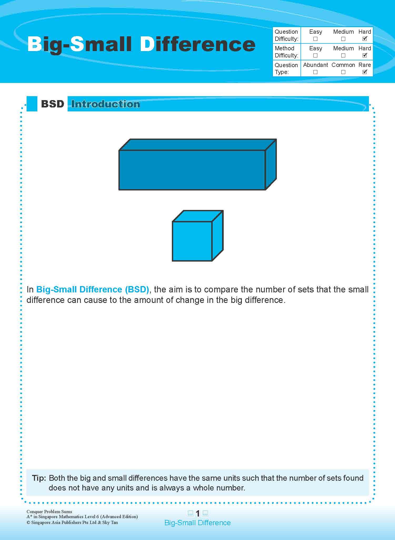 Conquer PROBLEM SUMS (Advanced Edition) Level 6