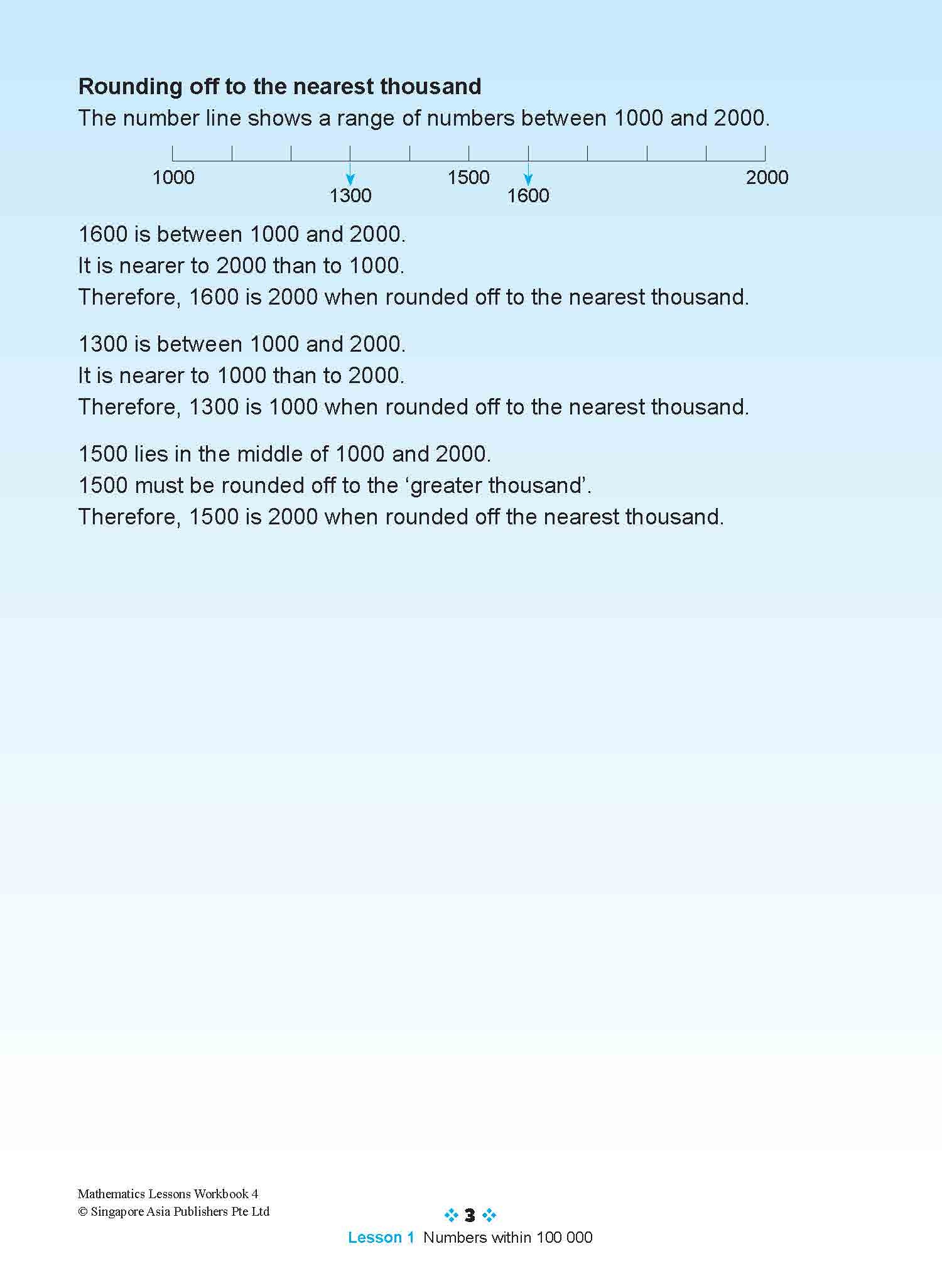 Mathematics Lessons Workbook 4