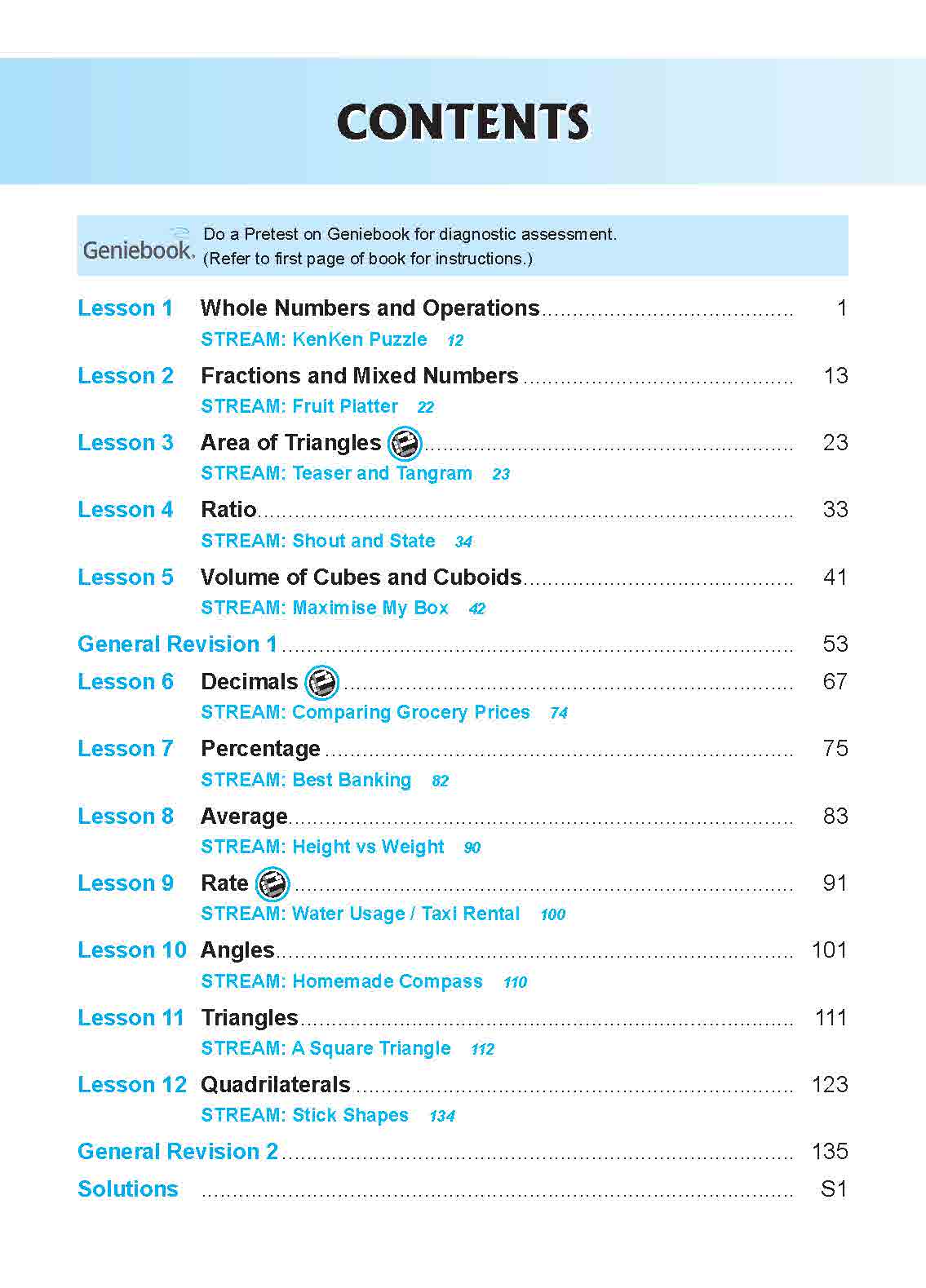 Mathematics Lessons Workbook 5