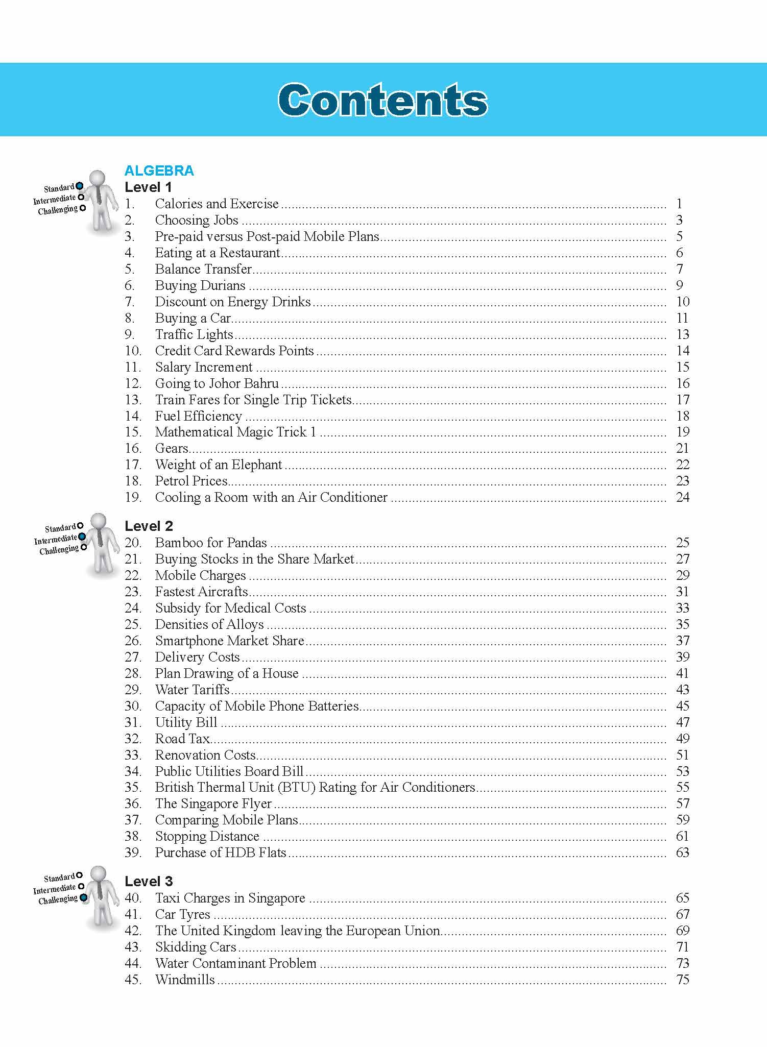 Mathematics Problem-Solving in Real World Contexts FOR LOWER SECONDARY LEVELS 1&2