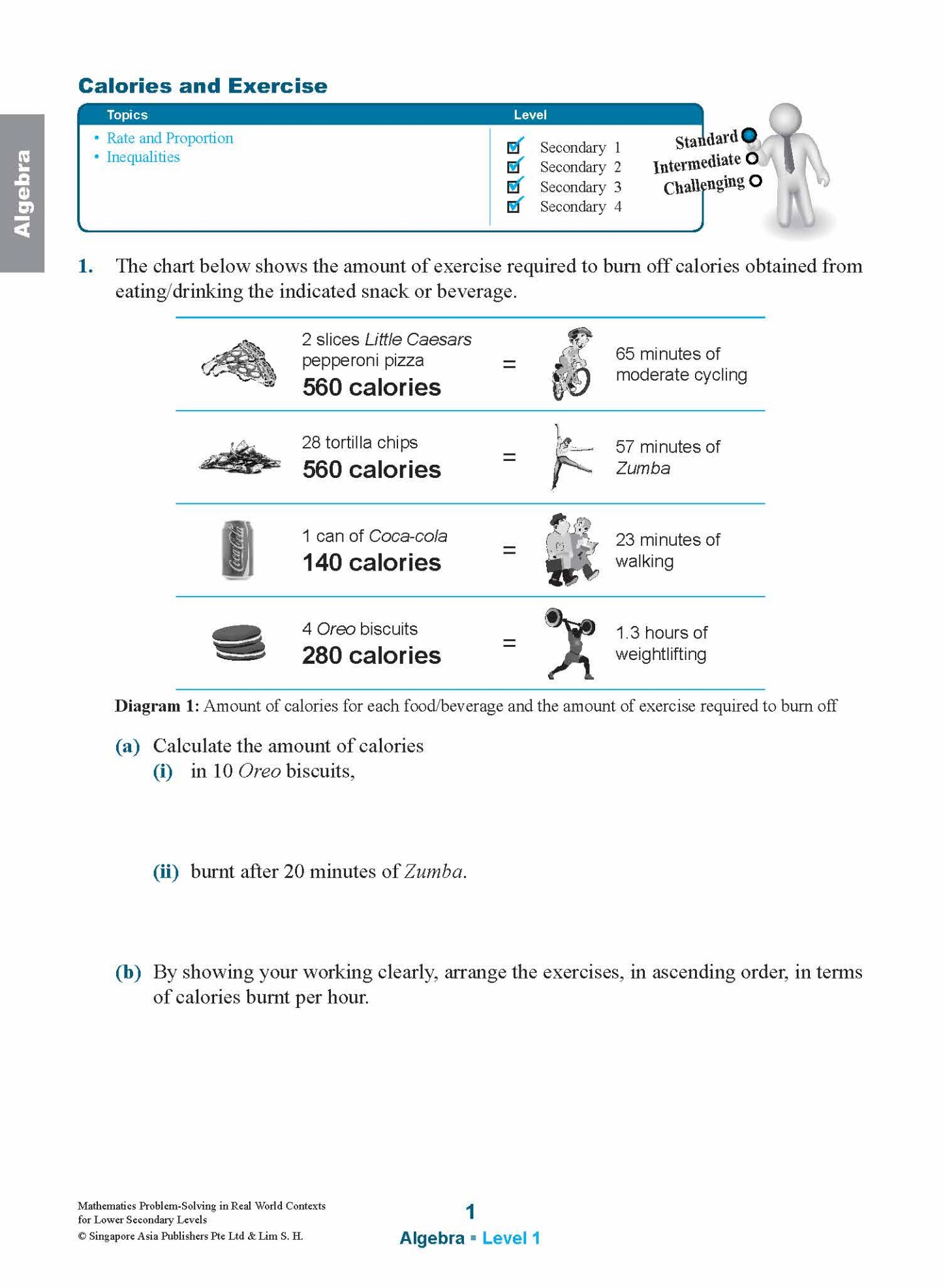 Mathematics Problem-Solving in Real World Contexts FOR LOWER SECONDARY LEVELS 1&2