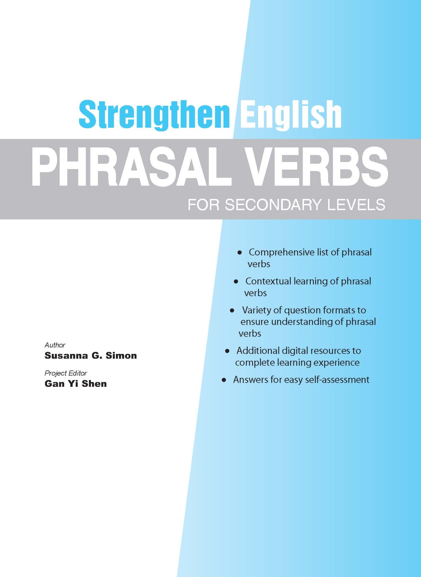 Strengthen English PHRASAL VERBS FOR SECONDARY LEVELS