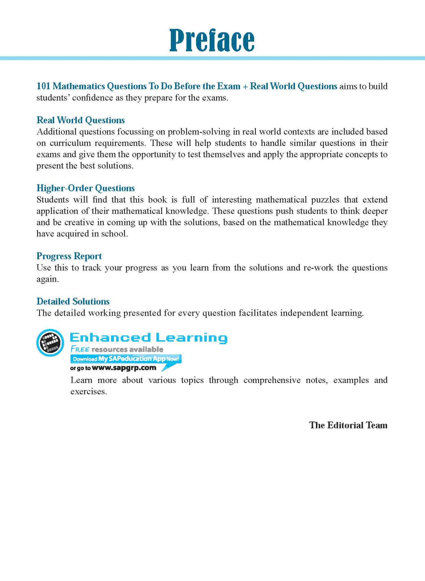 101 Mathematics Questions To Do Before The Exam + Real World Questions Secondary 4