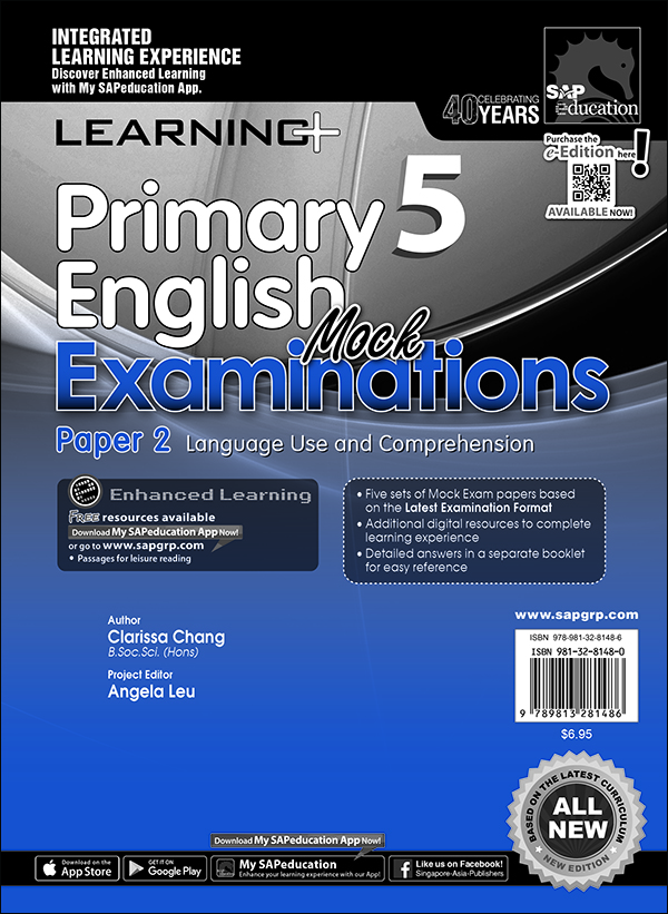 LEARNING+ Primary 5 English Mock Examinations